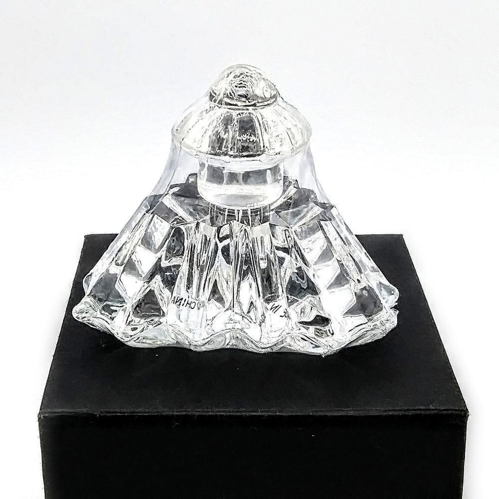 NIB Vintage Marilyn Miglin Crystal Glass Perfume Decanter